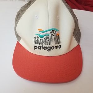 Pink patagonia hat